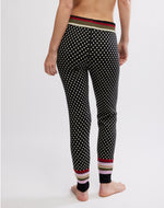 FALALA LEGGINGS-PEPPERMINT DOTS
