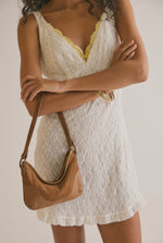 Sindy Leather Shoulder Bag - Cognac