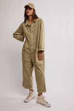 MARGARITA JUMPSUIT-CALLISTE GREEN