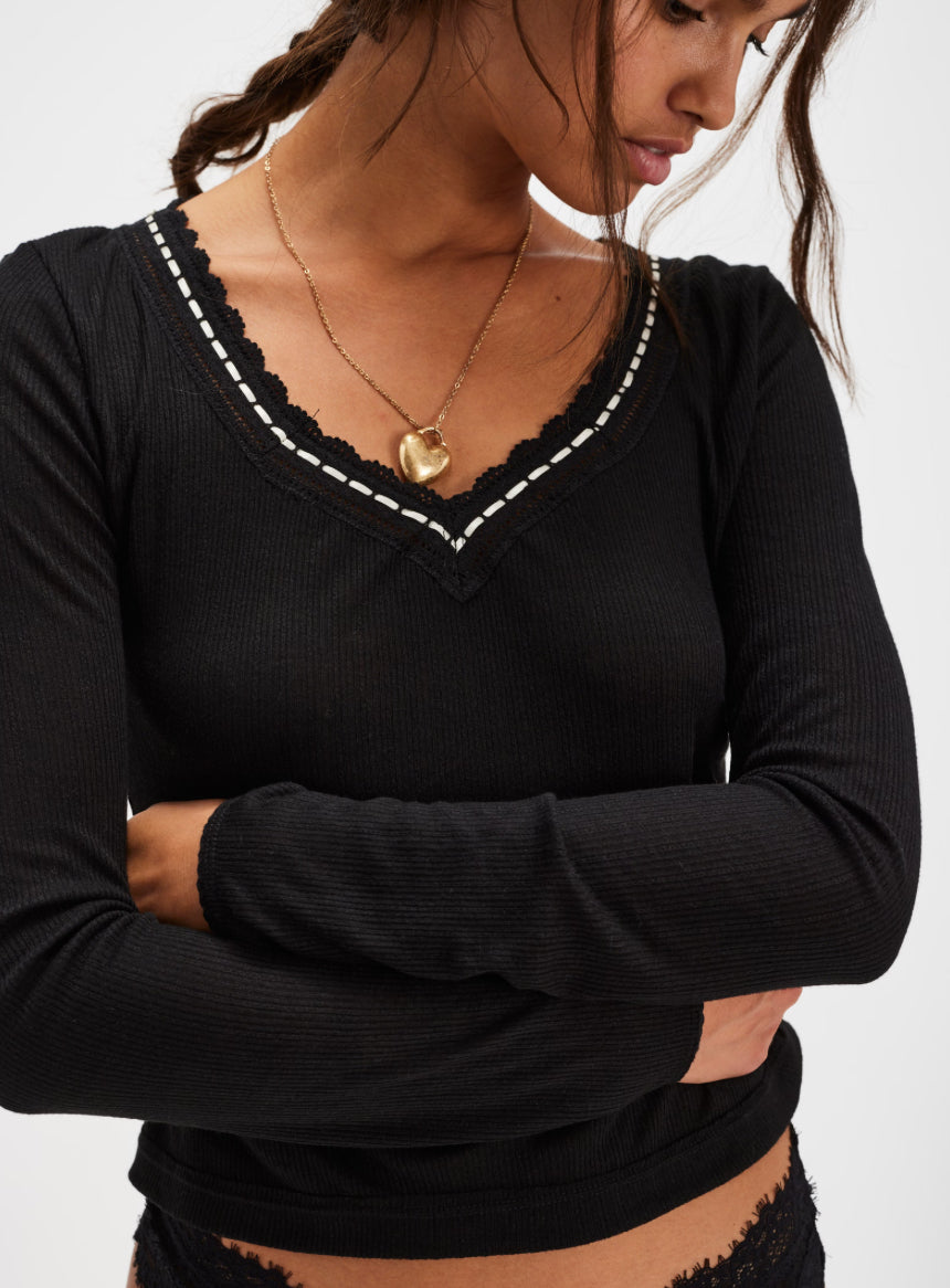 ONLY YOU LONG SLEEVE - BLACK