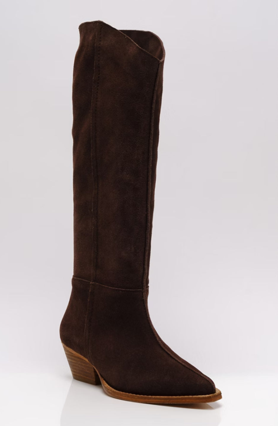 SWAY LOW SLOUCH BOOT-FUDGESICLE