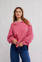 TOTAL ECLIPSE PULLOVER-HIBISCUS POP