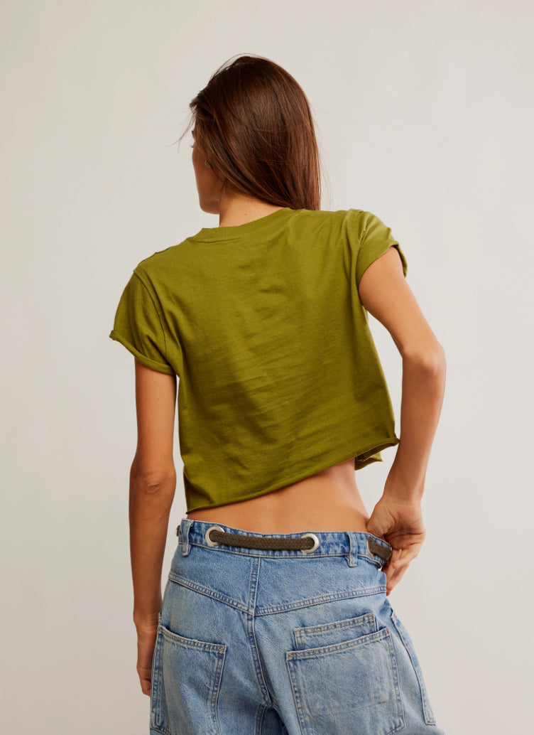 THE PERFECT TEE - MOSS