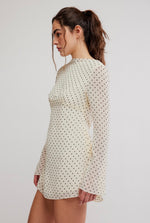 Jolie Printed Mini Dress - Dot Mix 2 Combo