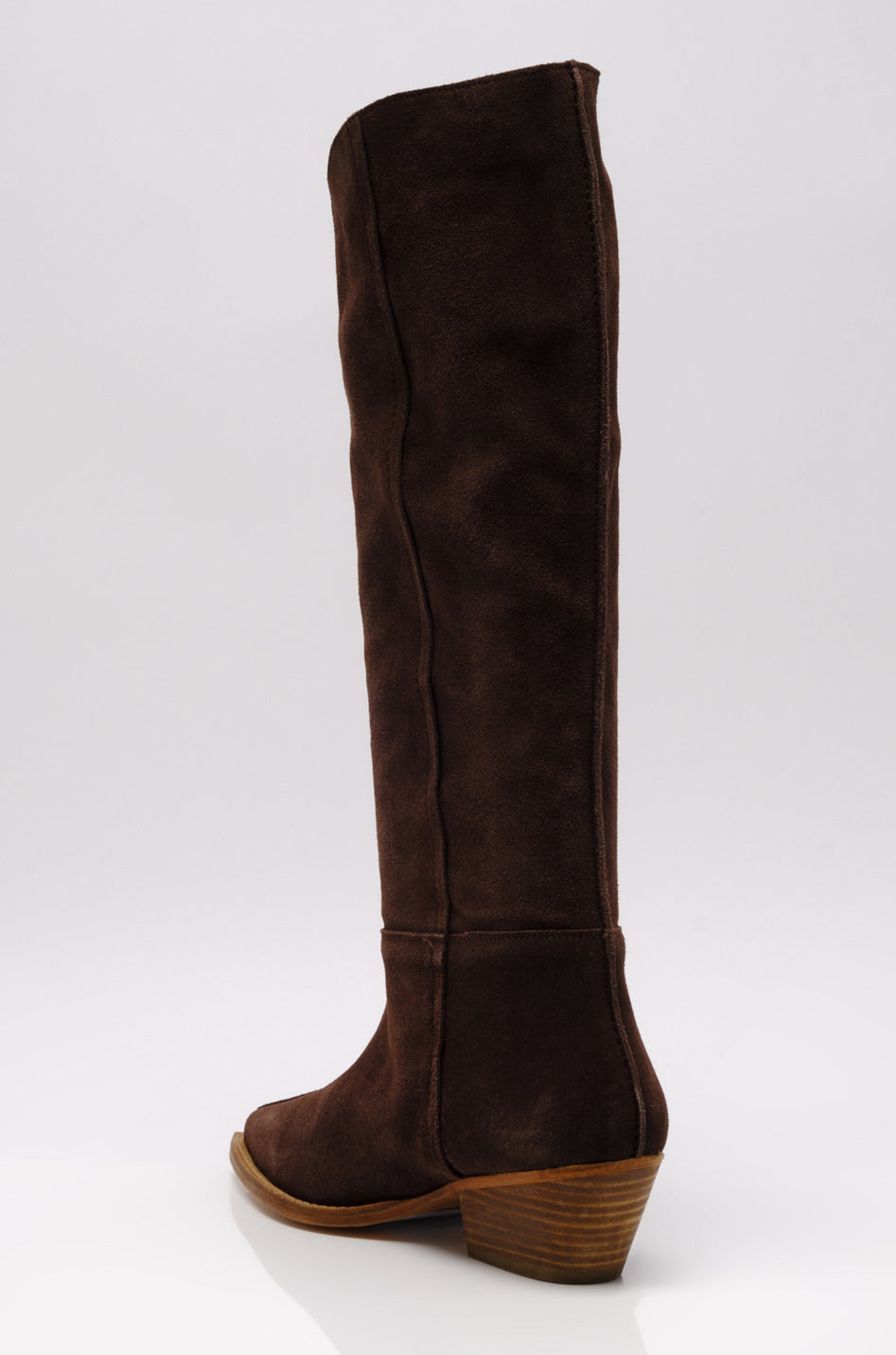 SWAY LOW SLOUCH BOOT-FUDGESICLE