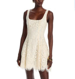 KNIGHTLEY DRESS-MARSHMELLOW