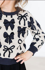 PERFECTLY TIED SWEATER