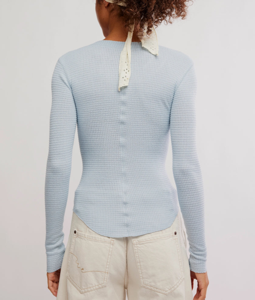 GOING PLACES TOP-PEARL BLUE