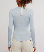 GOING PLACES TOP-PEARL BLUE