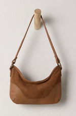 Sindy Leather Shoulder Bag - Cognac