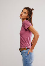 NOVA TEE - CRUSHED BERRY