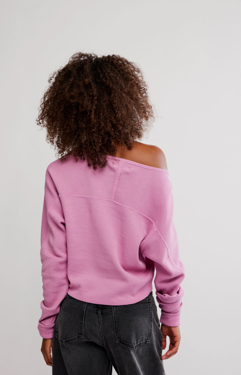 JESS LONG SLEEVE-ORCHID COMBO