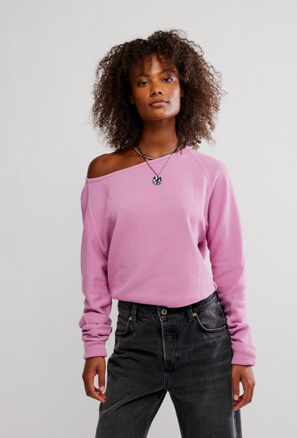 JESS LONG SLEEVE-ORCHID COMBO