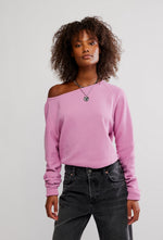 JESS LONG SLEEVE-ORCHID COMBO