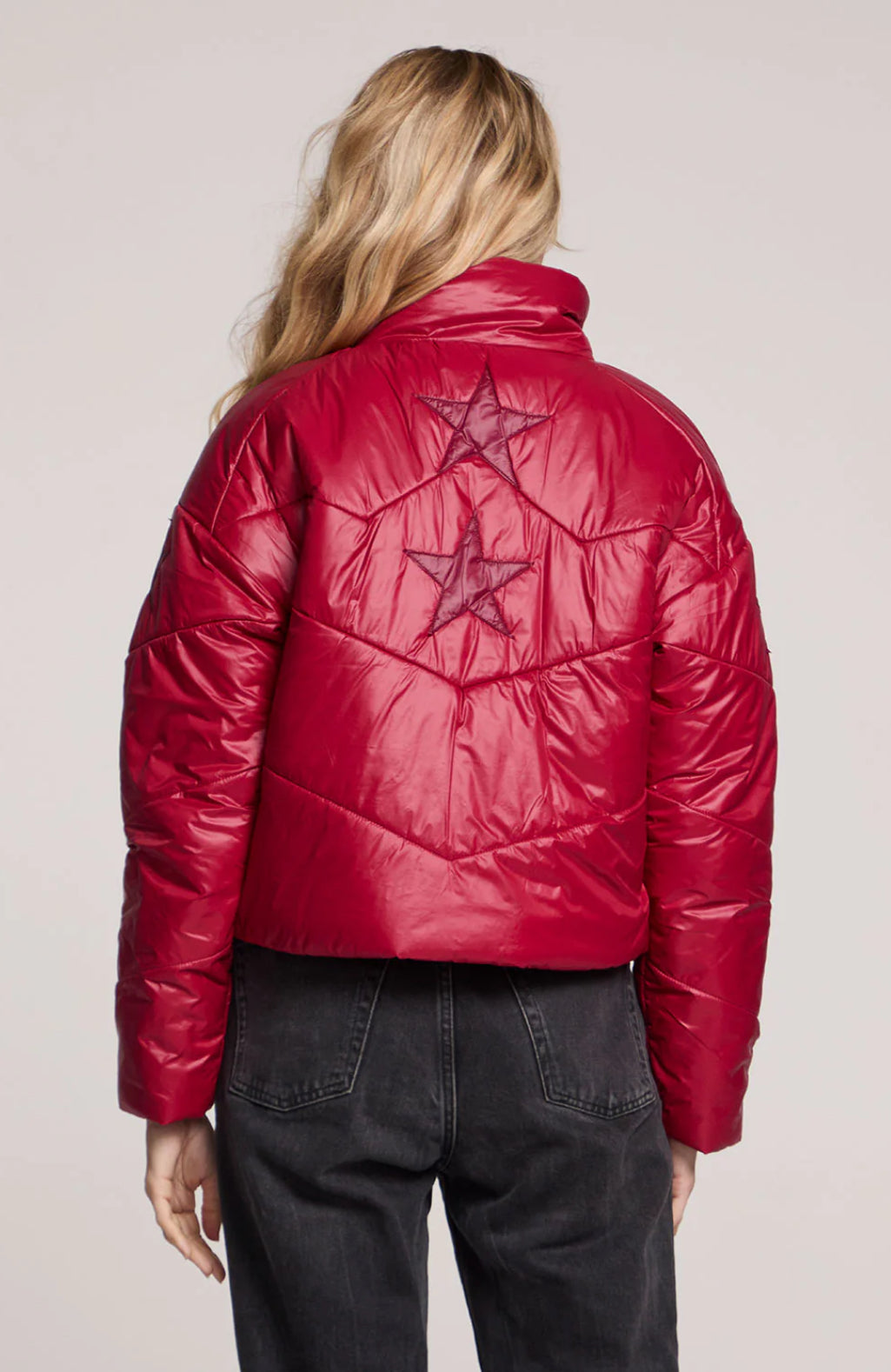 ASHERTON JACKET-CRIMSON