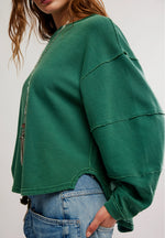 TOTAL ECLIPSE PULLOVER-PINE FOREST