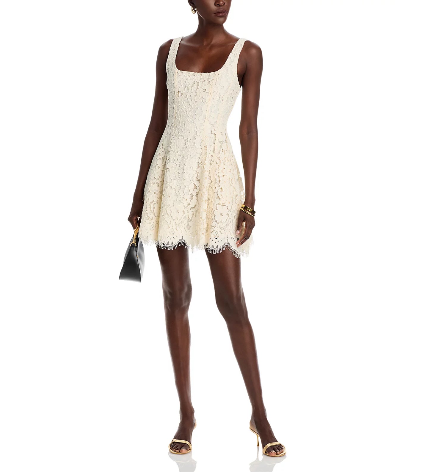 KNIGHTLEY DRESS-MARSHMELLOW