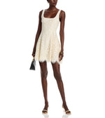 KNIGHTLEY DRESS-MARSHMELLOW