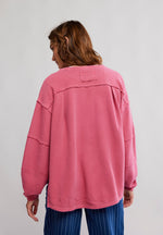 TOTAL ECLIPSE PULLOVER-HIBISCUS POP