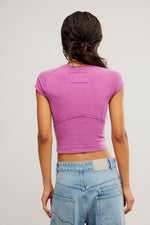 PROTAGONIST CROPPED TEE-VIVID VOILA