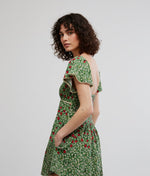 BACKROADS MINI DRESS-FOREST