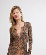 GOING PLACES PRINTED TOP-NATURAL COMBO