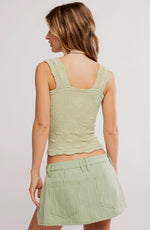 LOVE LETTER CAMI-FRESH GREEN