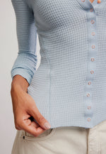 GOING PLACES TOP-PEARL BLUE