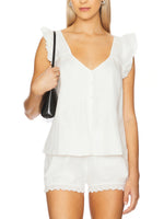 THE TIME OFF TOP - WHITE