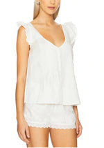 THE TIME OFF TOP - WHITE