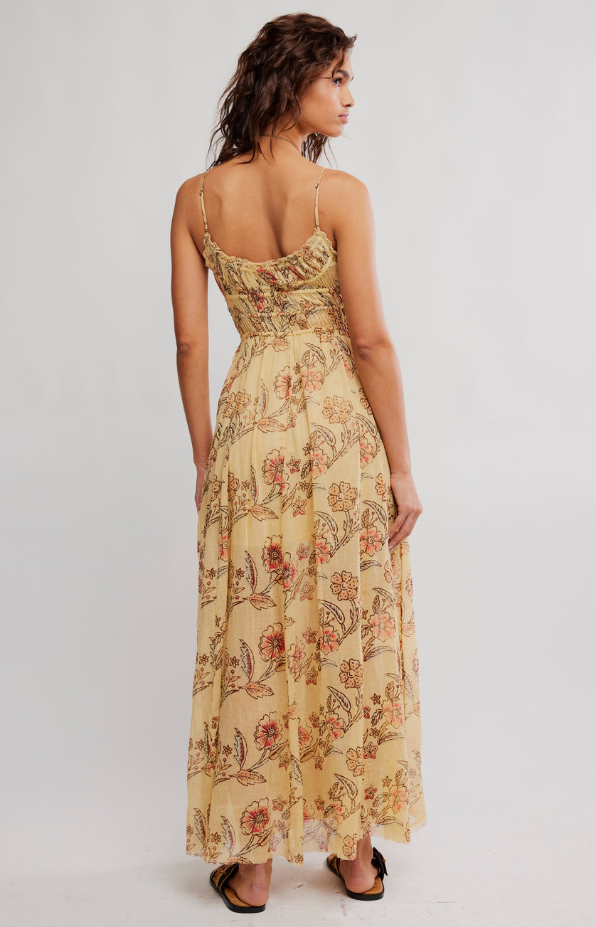 f&f maxi dress Faithfull The Brand Women's Baia Maxi Dress Saint Bernard