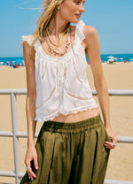 MABEL TANK - WHITE
