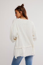 MADDIE LONG SLEEVE-CLEAN IVORY