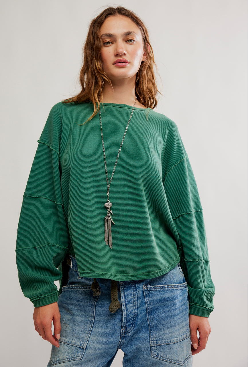 TOTAL ECLIPSE PULLOVER-PINE FOREST