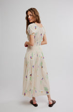 COMPLETE ME MIDI DRESS - TEA COMBO