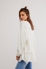 MADDIE LONG SLEEVE-CLEAN IVORY