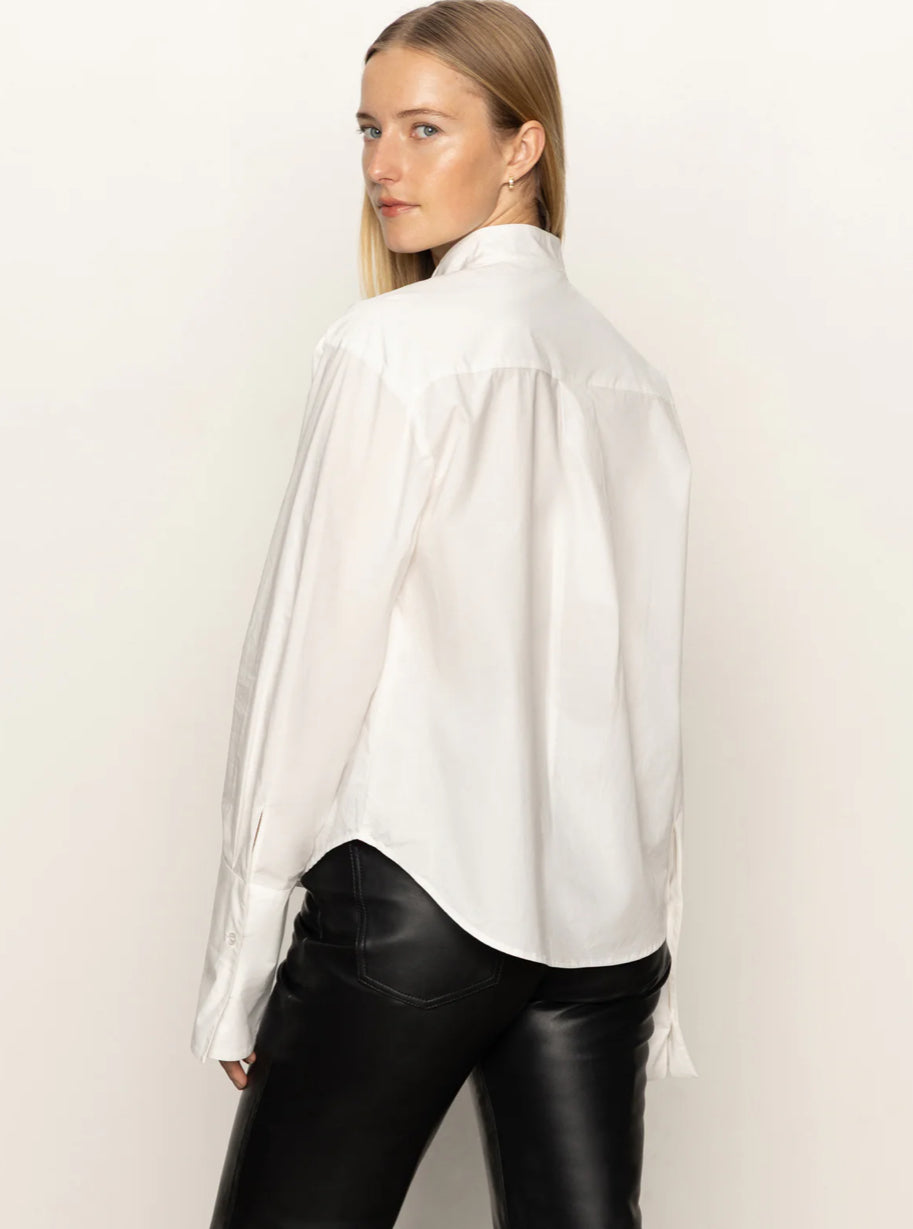 NEW ERA TUXEDO SHIRT-WHITE