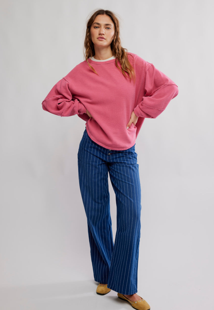 TOTAL ECLIPSE PULLOVER-HIBISCUS POP