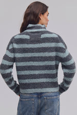 Button Collection Carigan- Storm Cloud
