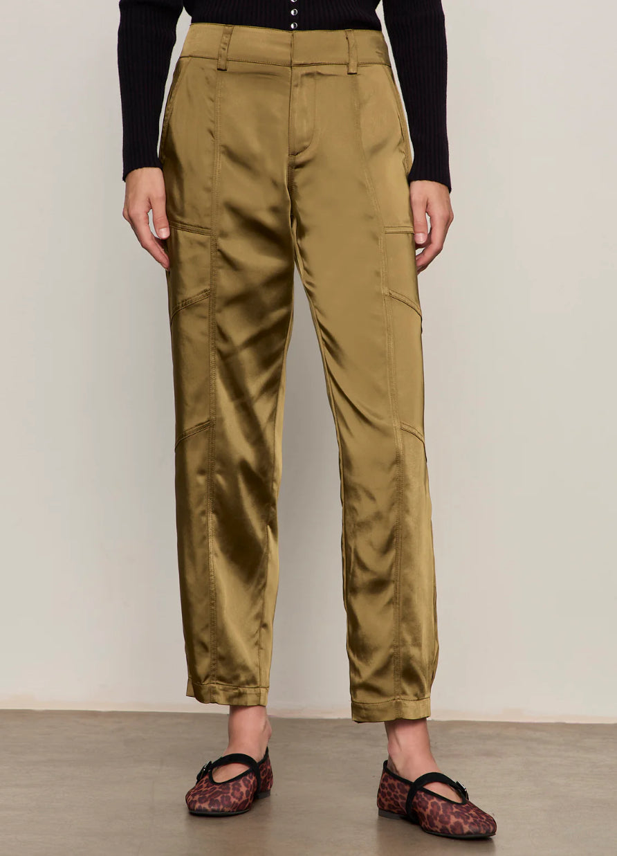 SAHARA SATIN TAPERED PANT-DIRTY MARTINI