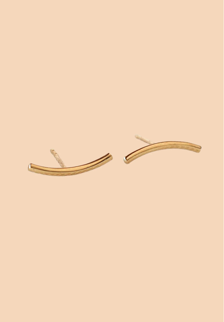 ARCH EARRINGS-GOLD