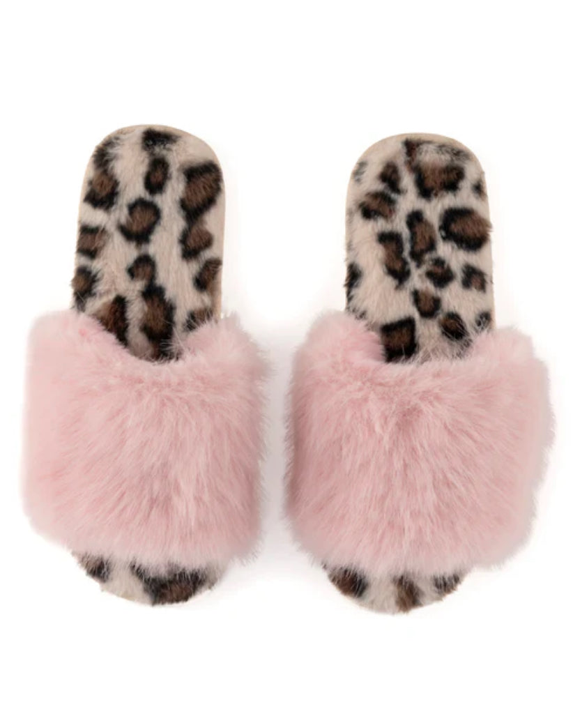 SLIPPERS - LEOPARD