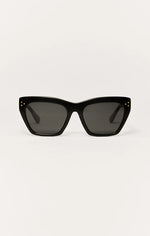 PARK AVE POLARIZED SUNGLASSES-BLACK/GREY