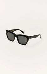 PARK AVE POLARIZED SUNGLASSES-BLACK/GREY