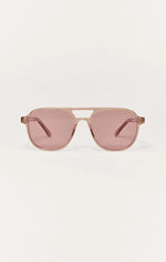 TOURIST POLARIZED SUNGLASSES-ROSE CRYSTAL/PINK