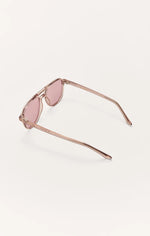 TOURIST POLARIZED SUNGLASSES-ROSE CRYSTAL/PINK