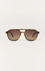 TOURIST POLARIZED SUNGLASSES-BROWN TORT/GRADIENT