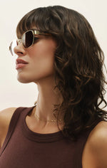 CRUISE POLARIZED SUNGLASSES-GOLD/GREY