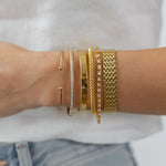 HAMMERED CUFF BRACELET