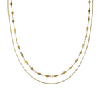 DOUBLE CHAIN NECKLACE